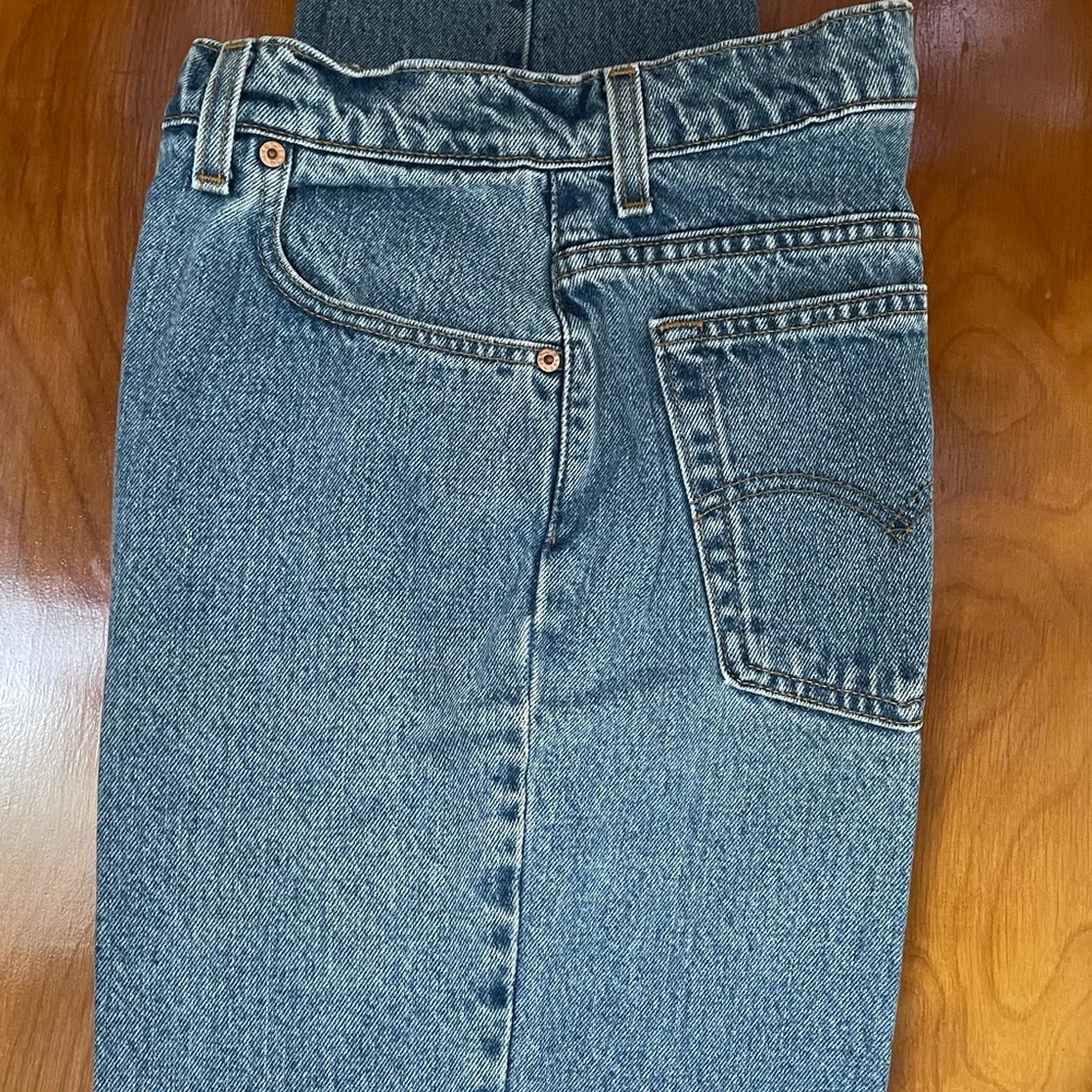 Wranglers 550 Denim Blue Jeans Size 16 Like New